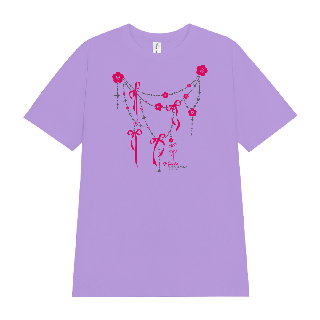 Áo thun nữ tết form vừa regular vải cotton 4c thoáng mát 1807 Miucho in artwork_thumbnail_8