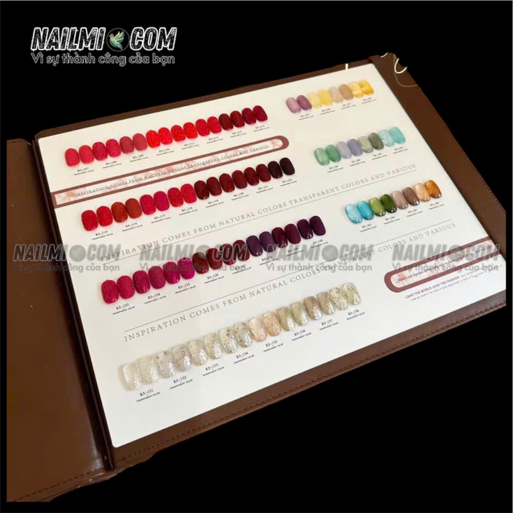 Sét sơn gel - 166 màu - KAISE_thumbnail_3