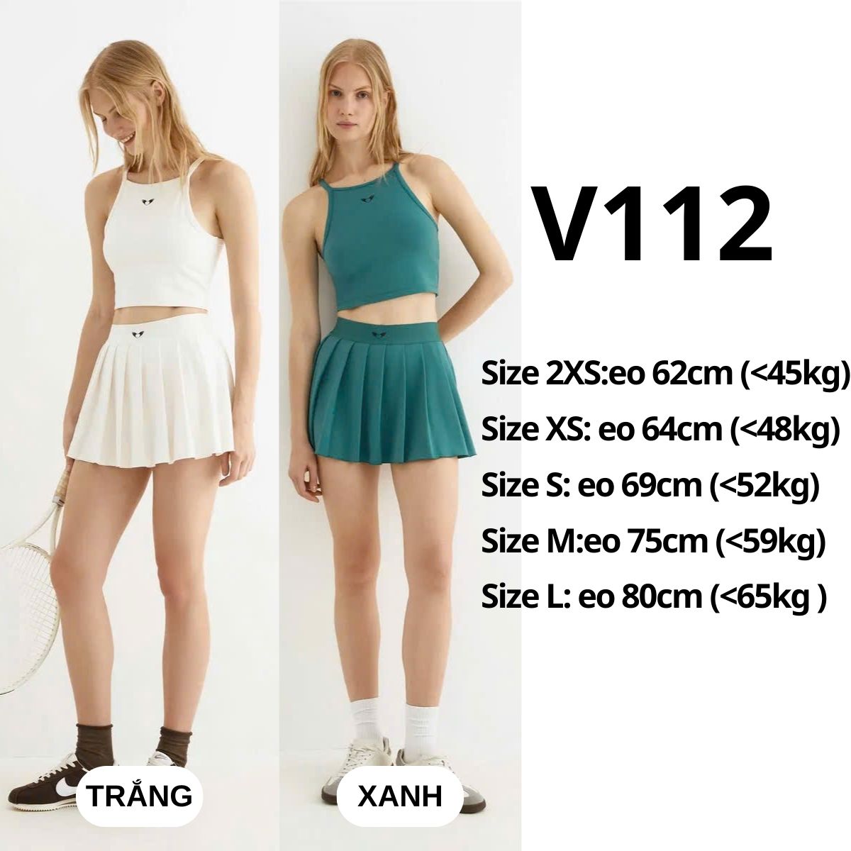 V112 CHÂN VÁY THỂ THAO GJ