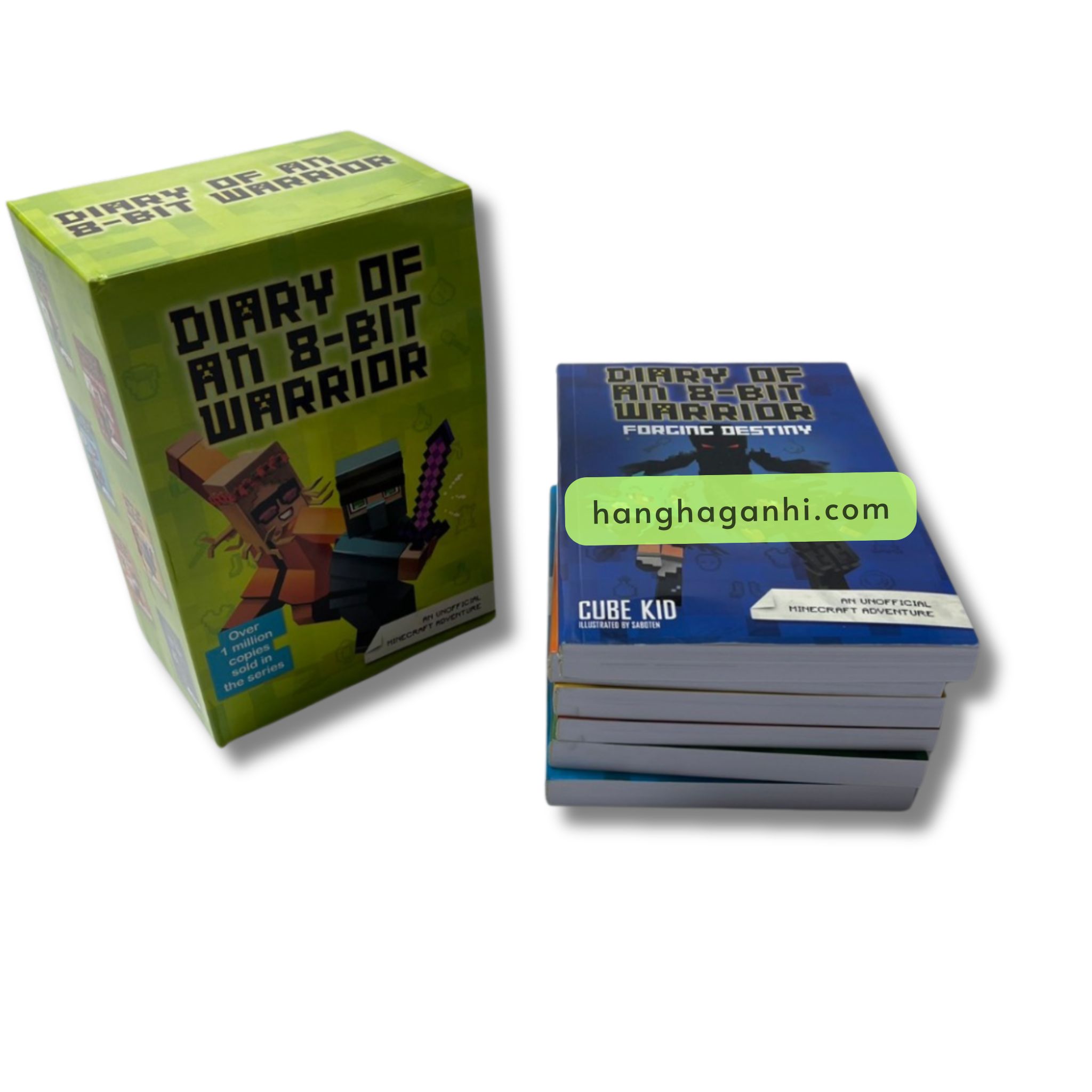 Bộ Tiểu Thuyết Diary Of An 8-Bit Warrior – Trọn Bộ 6 Cuốn Kèm File Audio [Sách Nhập Khẩu]_thumbnail_0