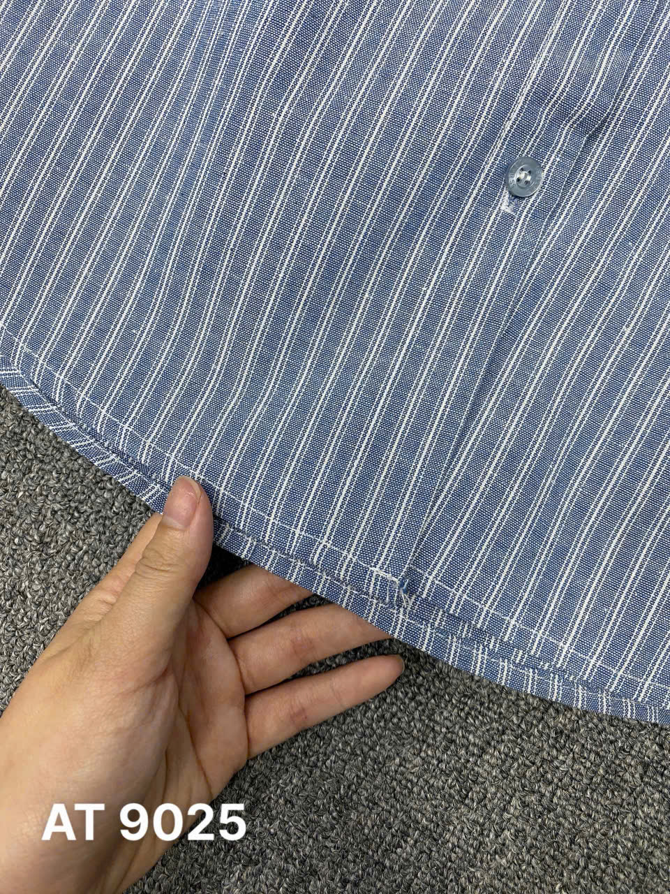 Áo sơ mi sọc tay ngắn bigsize AT9025 dành cho nàng mũm mĩm từ 55-90kg_thumbnail_10