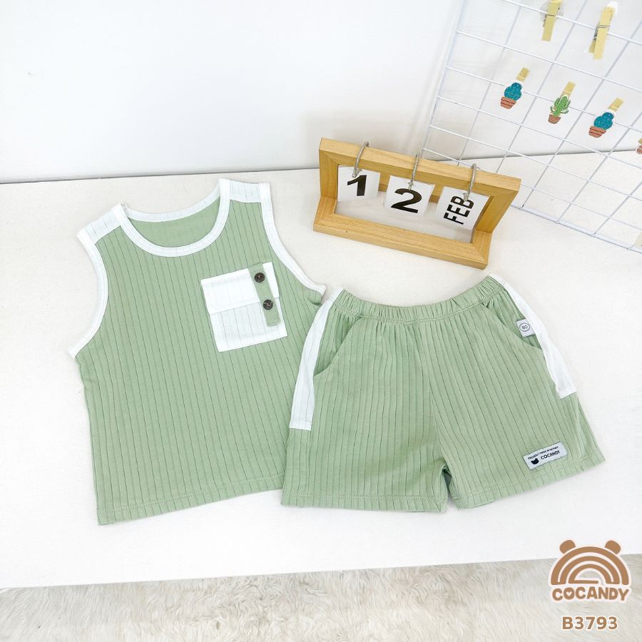 Bộ sát nách XMINT túi ngực TRẮNG dây 2 cúc