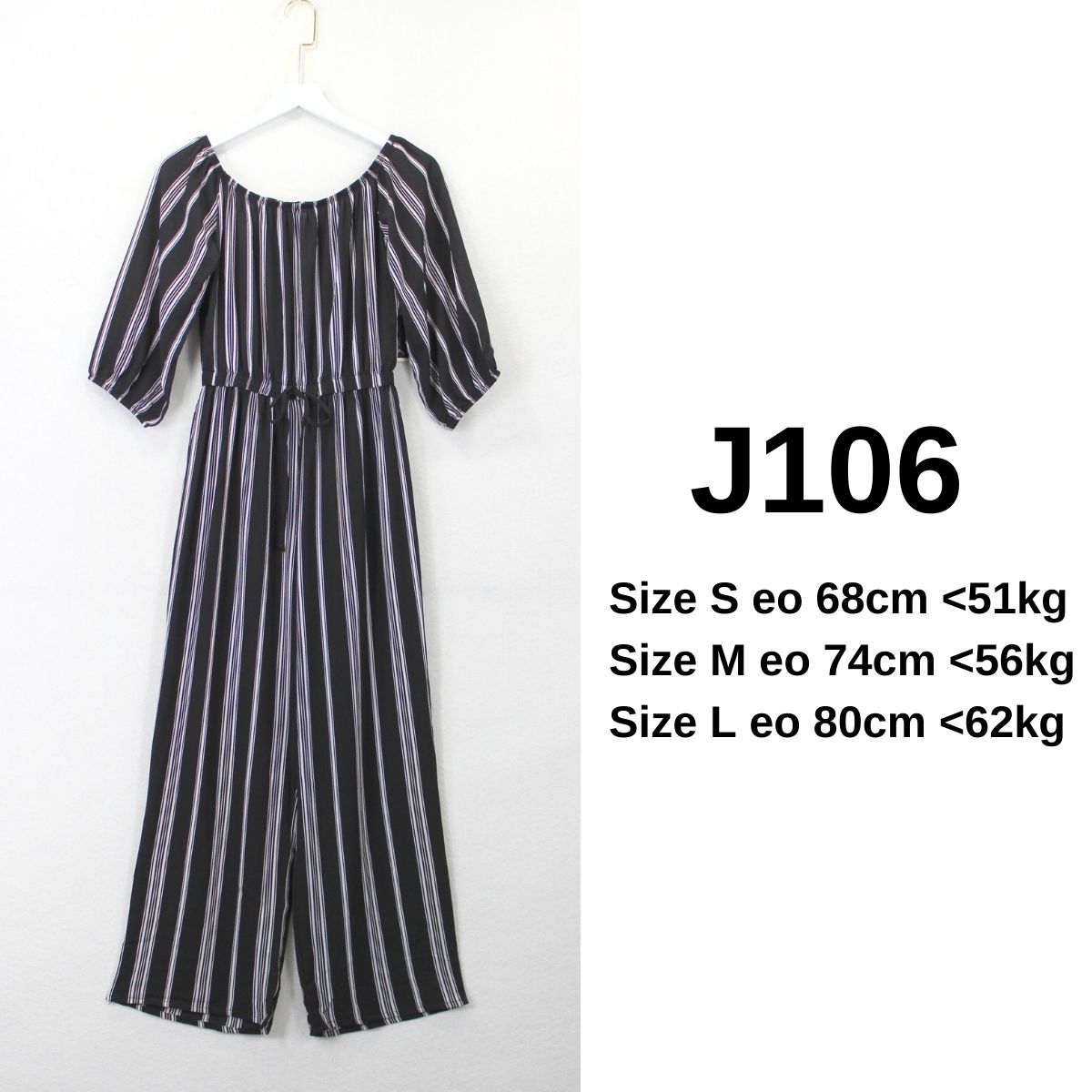 J106- Jum sọc đen tay dài