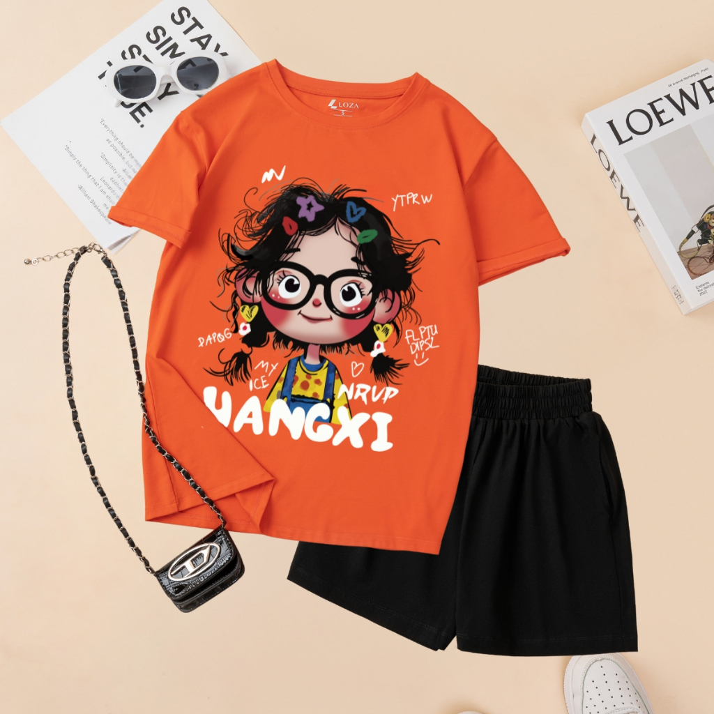 [Form rộng] Đồ bộ nữ in hình cô gái Hangxi -LOZA BP353-SB353_thumbnail_2