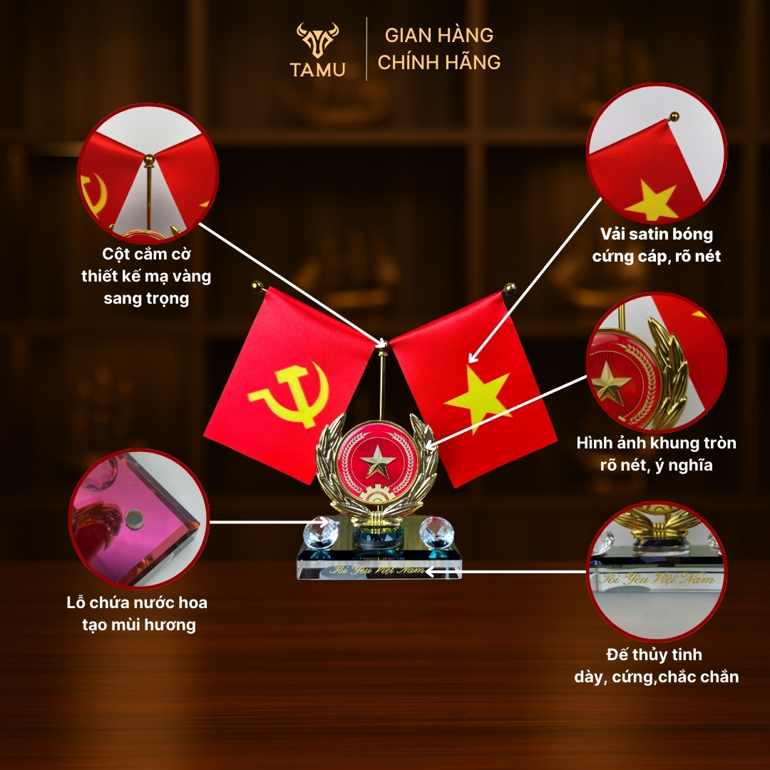 Bộ Cờ Trang Trí Taplo Ô Ttô 