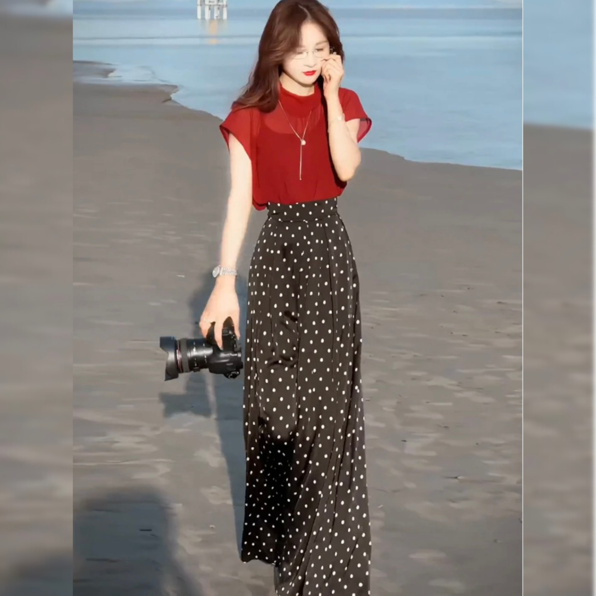 Sét bộ áo lụa băng mỏng cạp cao quần ống rộng_thumbnail_3