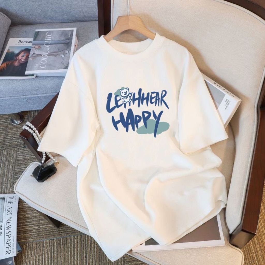 [Form rộng] Áo thun nữ Loza màu trắng nhiều mẫu hình - LOZA G0256_thumbnail_8