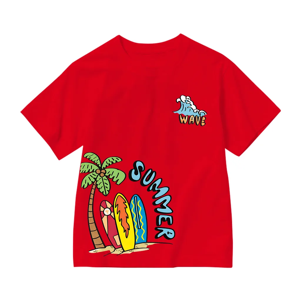 Áo thun bé trai bé gái hoạt hình mùa hè Kado 3432_thumbnail_11