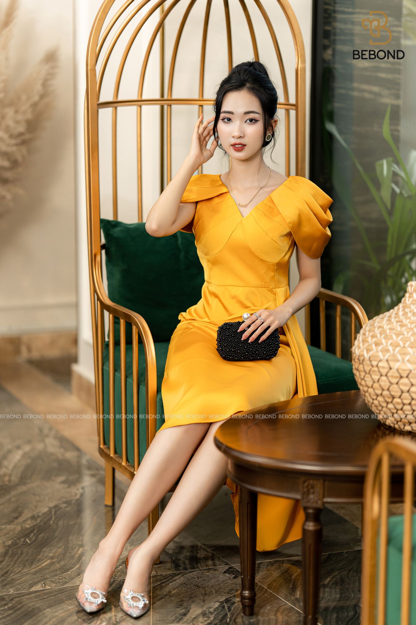 ĐẦM ĐI TIỆC MÀU VÀNG- VENUS DRESS_thumbnail_3