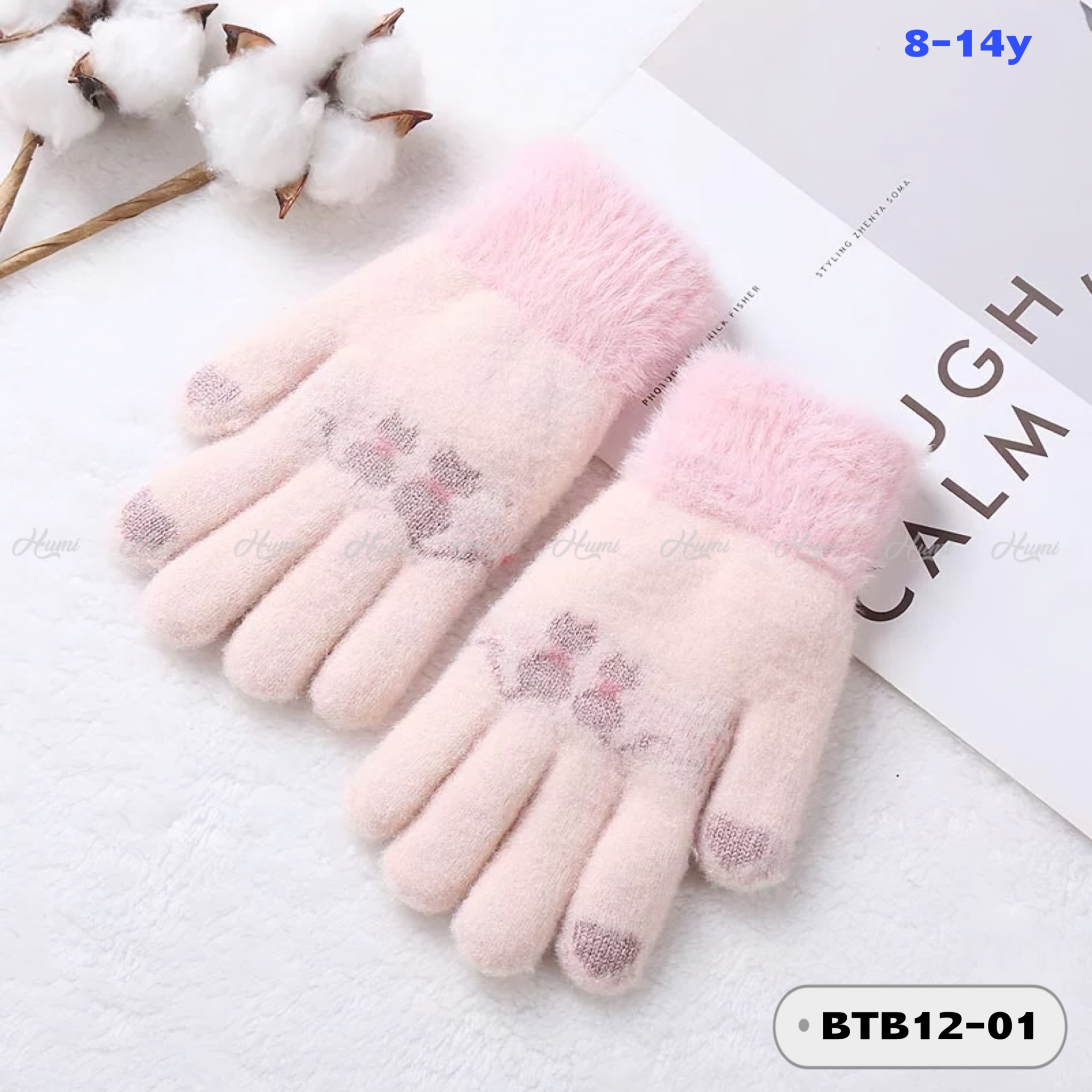 BAO TAY CHO BÉ 8-14 TUỔI (BTB12-01 Hồng)