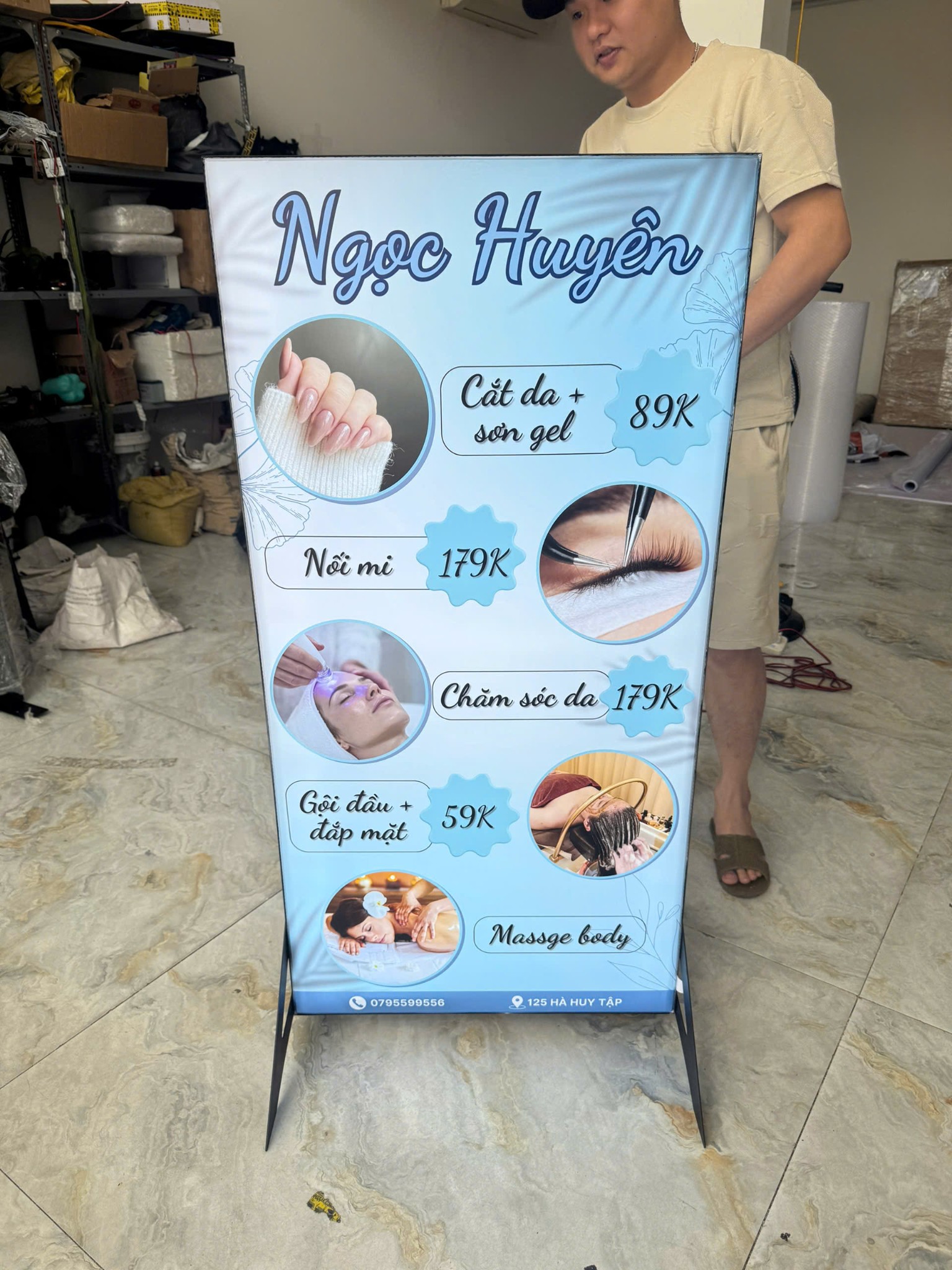 CHÂN V - HỘP ĐÈN NGOÀI TRỜI PVC  2 MẶT_thumbnail_1