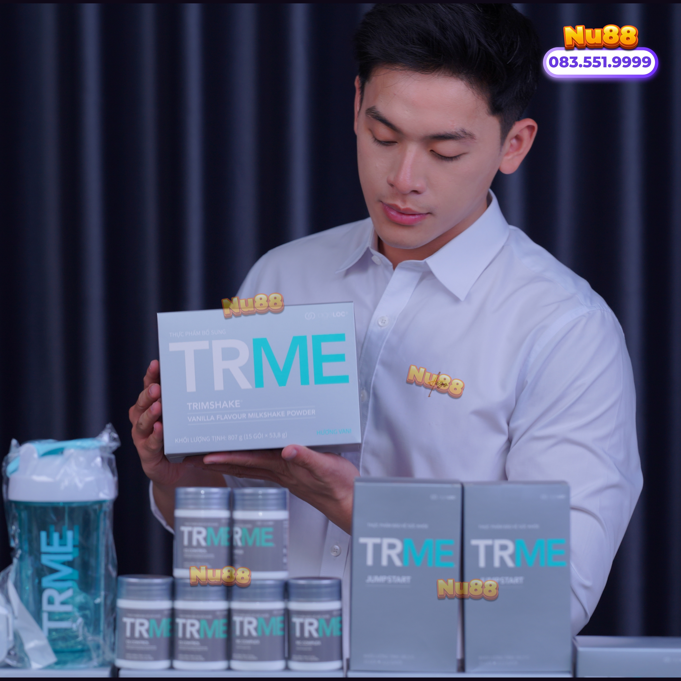Bột uống hỗ trợ kiểm soát cân nặng ageLOC TRME Trimshake - - Bộ Giảm Cân TR Me Nuskin_thumbnail_4