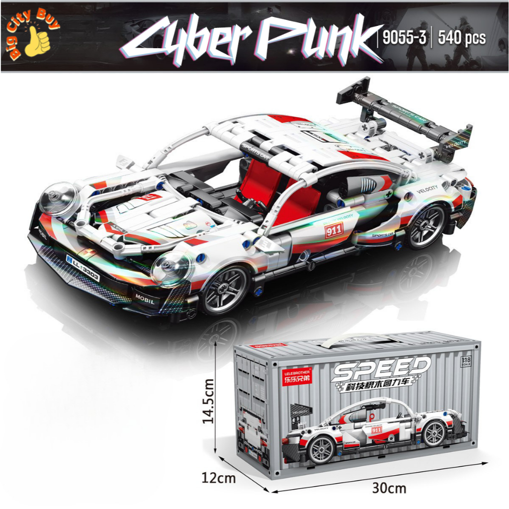 [RẺ VÔ ĐỊCH] Đồ Chơi Xe lắp ráp mô hình Technic Cyber Punk Siêu Ngầu, Sáng Tạo Cho Bé_thumbnail_2