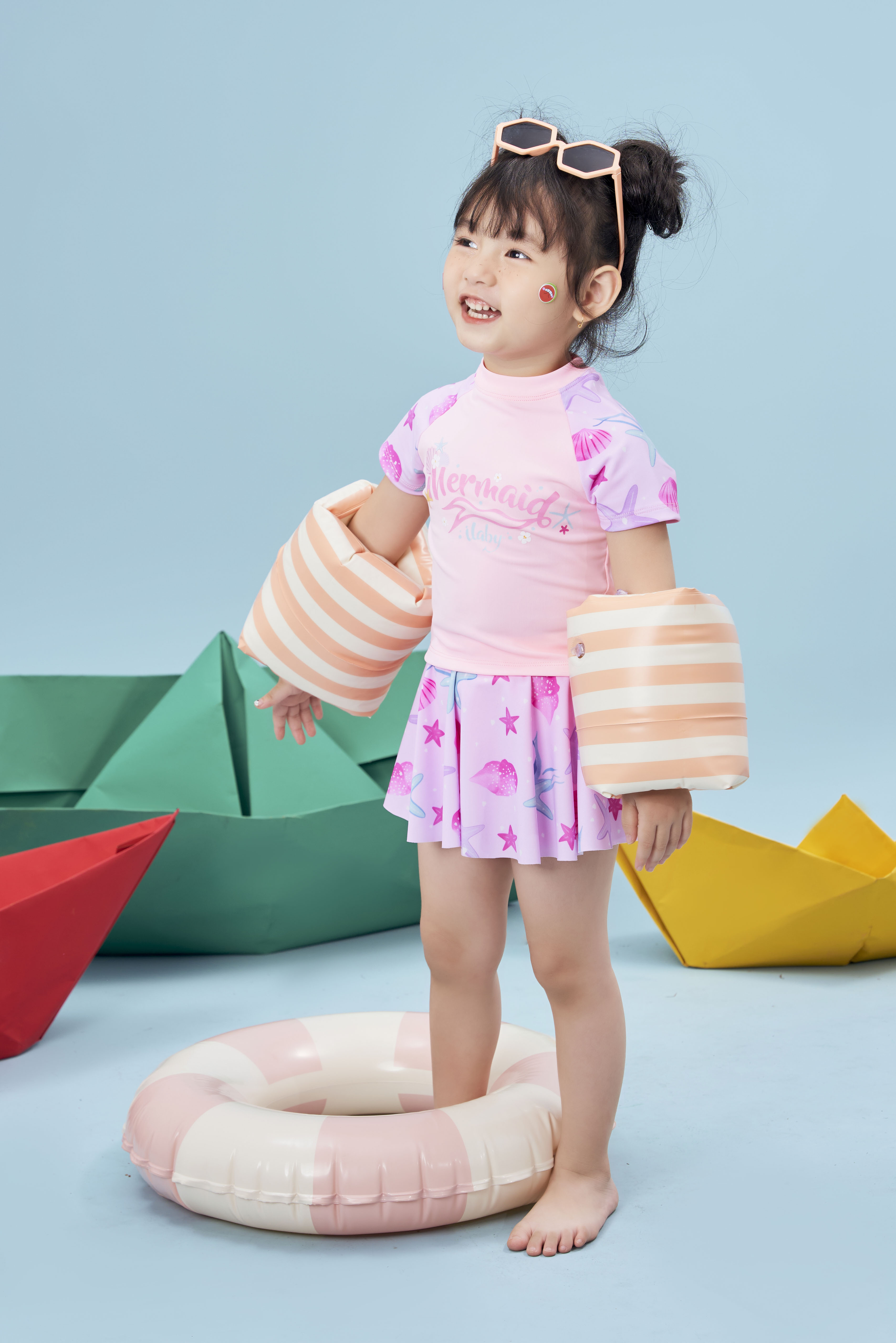 Bộ bơi quần váy xoè in hoạ tiết_thumbnail_10