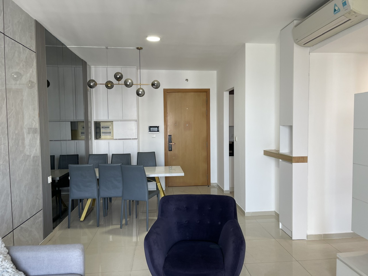 Cho thuê căn hộ 2pn Vista Verde, bàn giao đầy đủ nội thất có thể dọn vào ở ngay