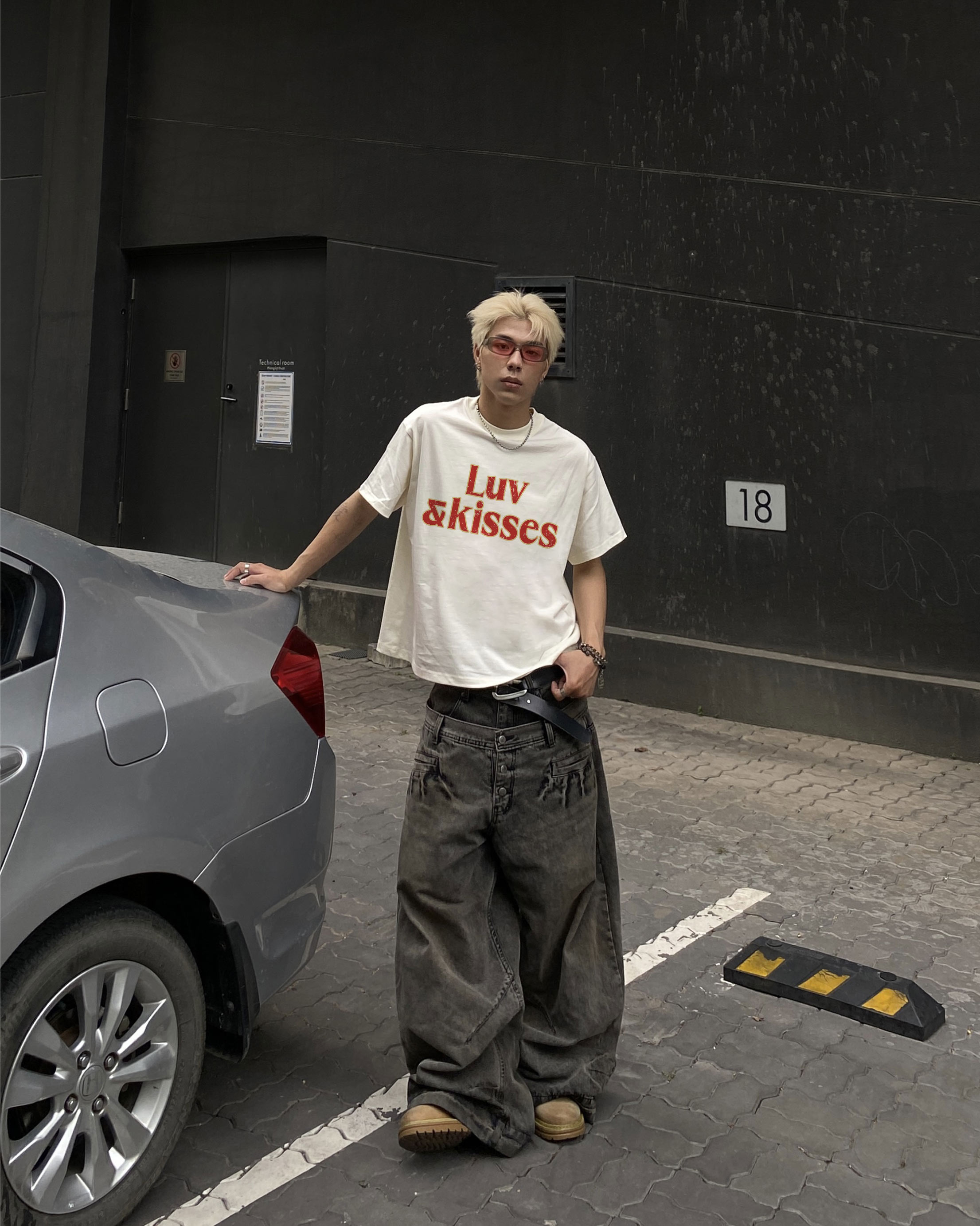 Áo phông nam form boxy in hình chất 2361 Miucho Club chất vải cotton 2 chiều cao cấp in mix_thumbnail_7