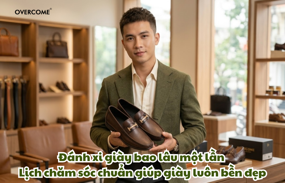 Đánh xi giày bao lâu một lần – Lịch chăm sóc giúp giày luôn bền đẹp