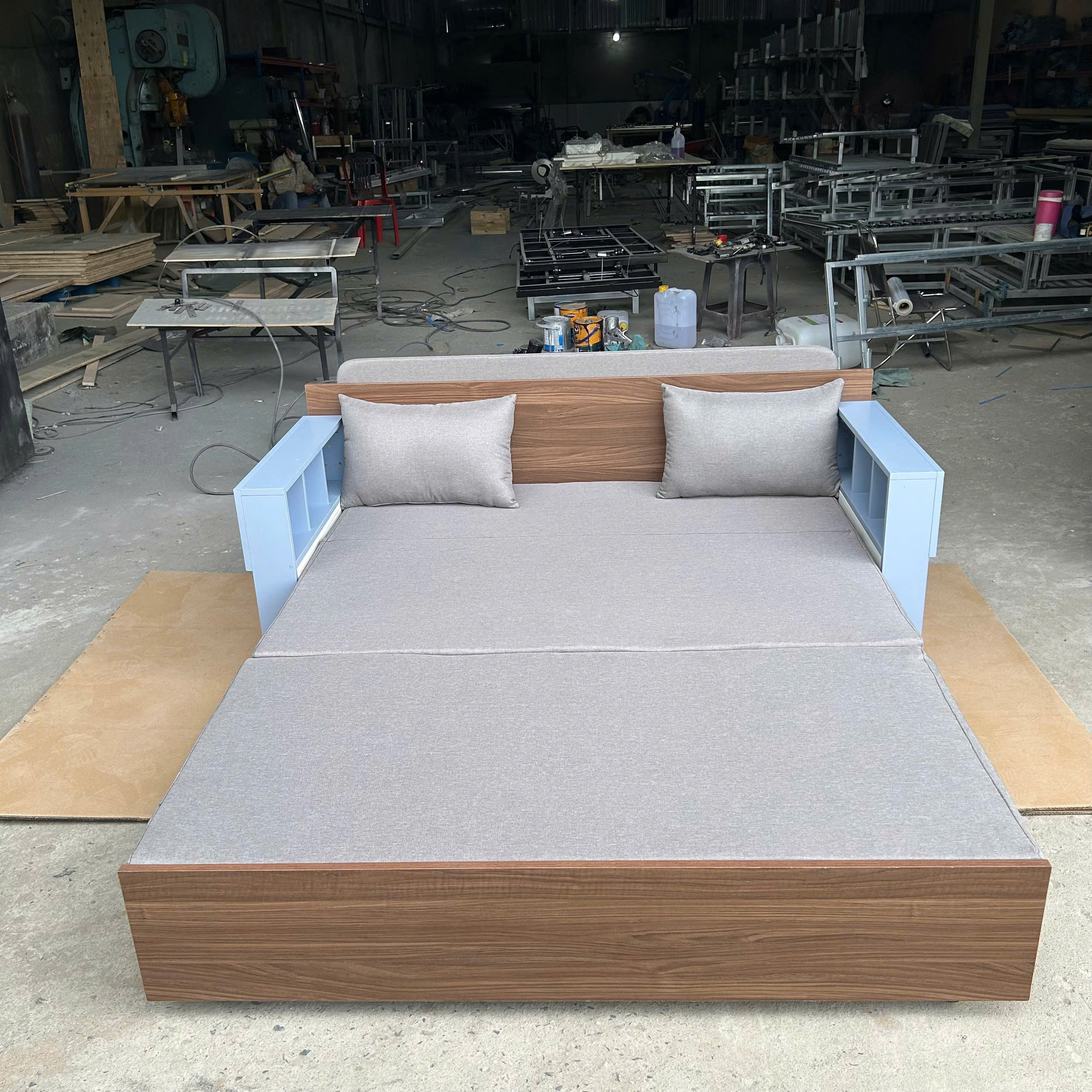 Sofa giường 4 trong 1 SmartFurni SMF28 - Tích hợp bàn làm việc + bàn ăn_thumbnail_2