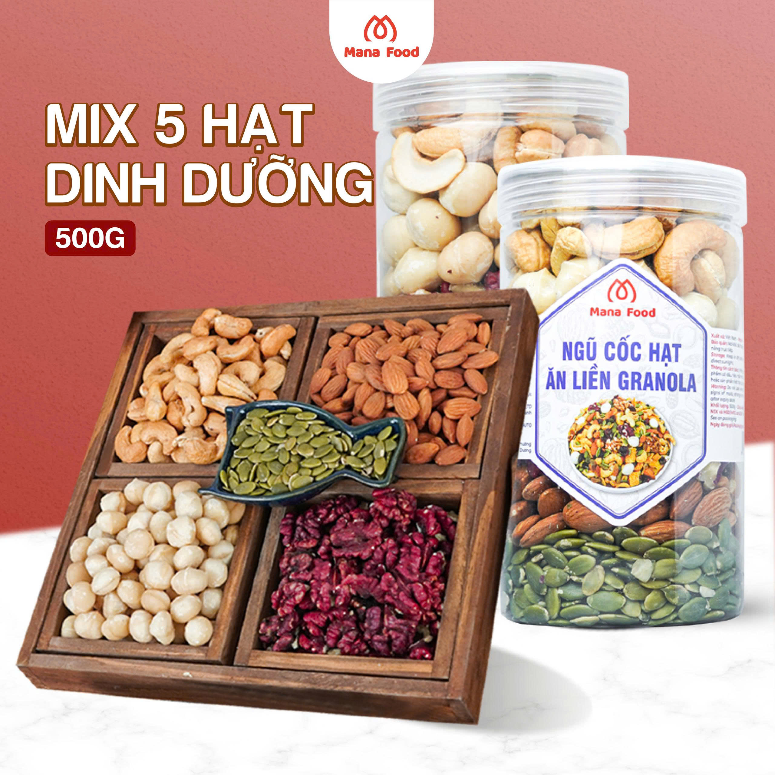 Mix 5 Hạt Dinh Dưỡng