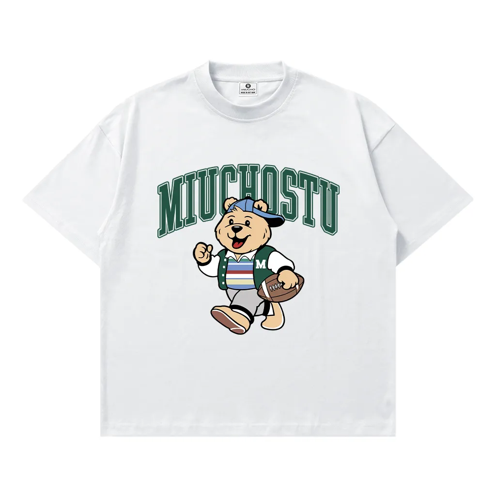 Áo thun boxy Gấu Teddy dễ thương Miucho 3091_thumbnail_8