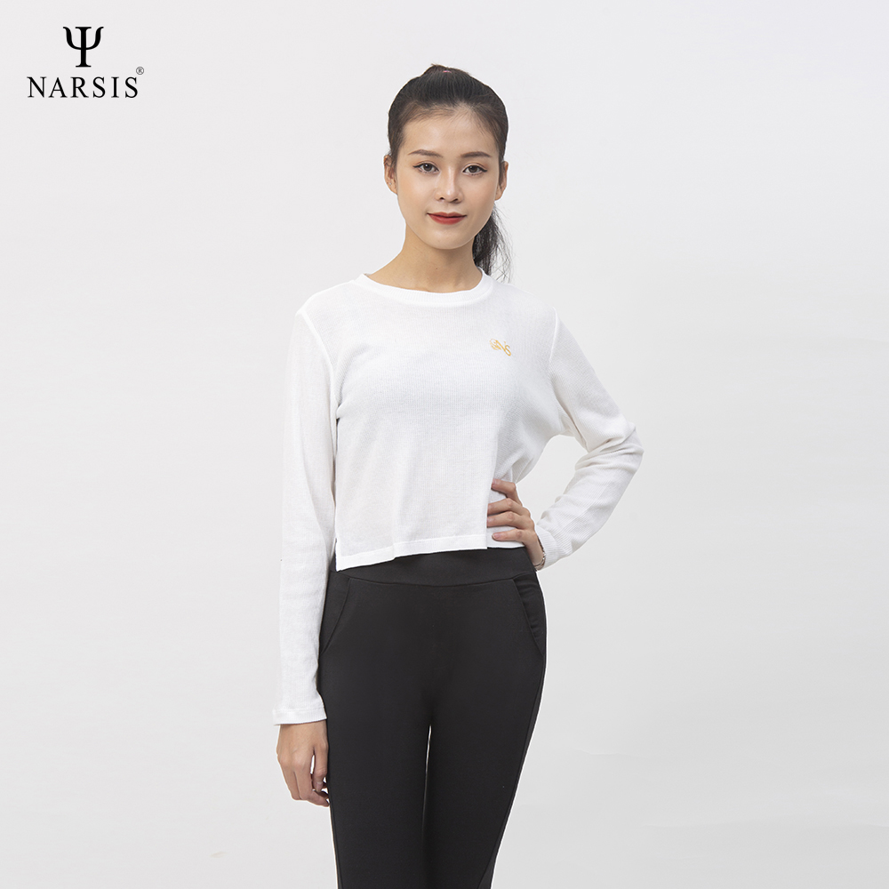 ÁO THU ĐÔNG NỮ L0034 NARSIS VẢI LEN COTTON ẤM ÁP, THOÁNG MÁT, GIỮ ẤM TỐT, MỀM MẠI_thumbnail_1