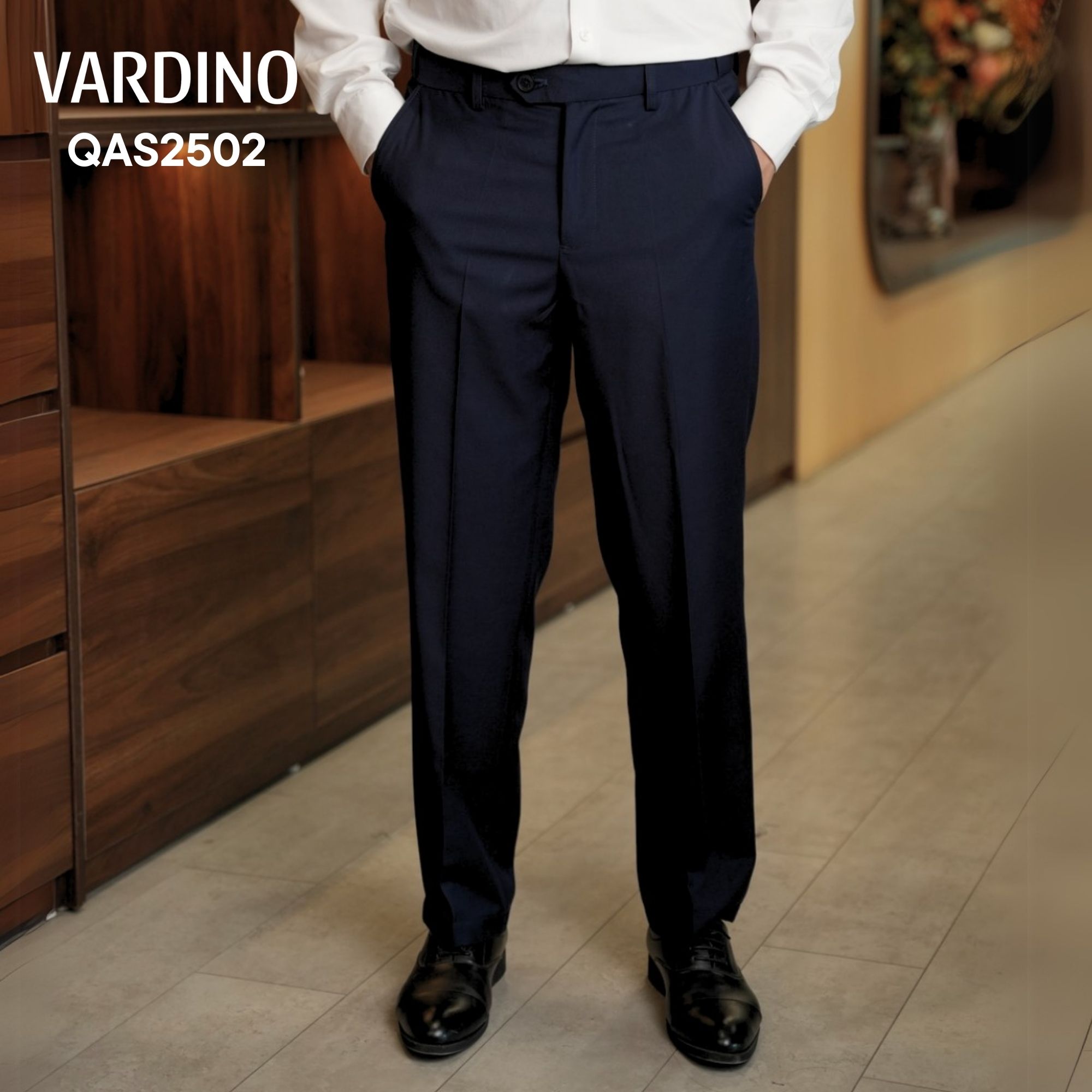 Quần âu nam Vardino QAS2502