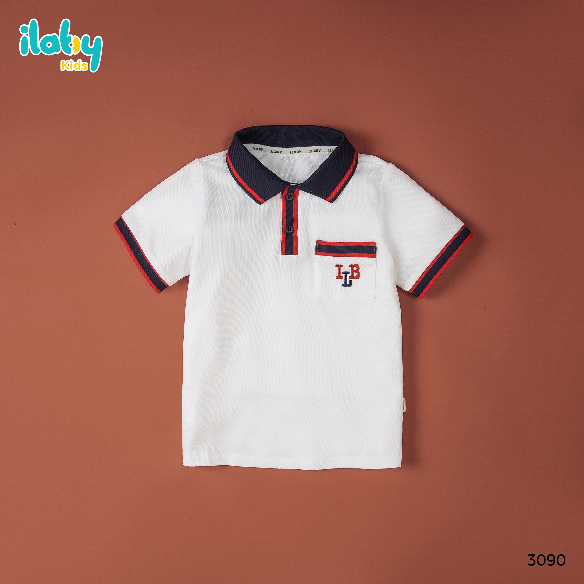 Áo polo cổ bo thêu túi