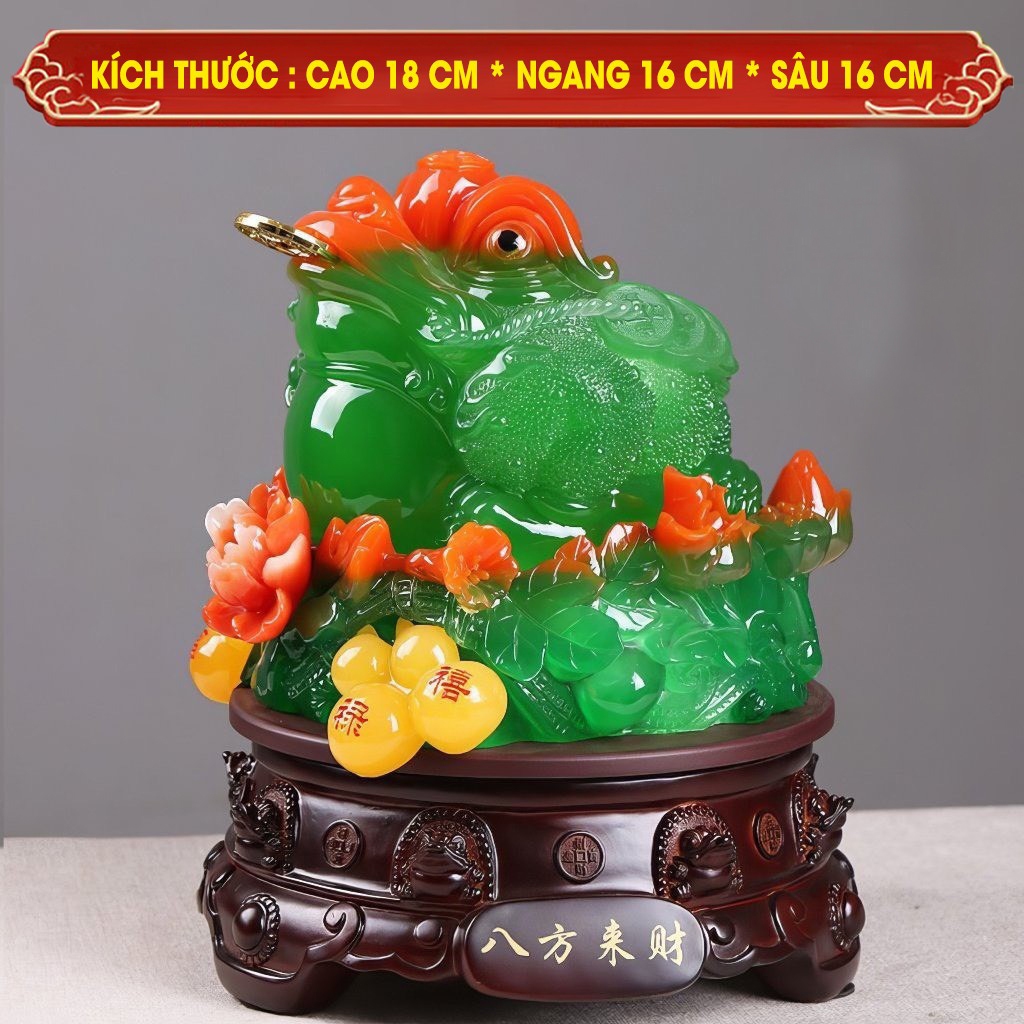 Cóc Ngậm Tiền Thiềm Thừ , Tỳ Hưu Phong Thủy ( Nhiều Kích Cỡ ) Chiêu Tài Hút Lộc - Phong Thủy Hà Gốm