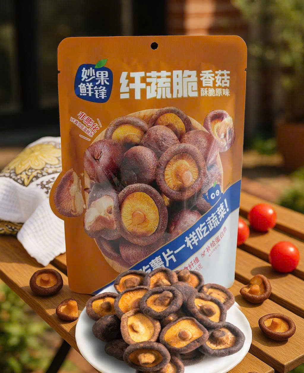 SET 2 Gói Nấm Hương Sấy Giòn