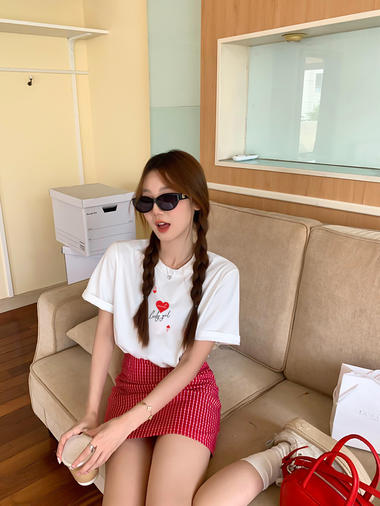 Áo thun nữ tết form vừa regular vải cotton 4c thoáng mát 1806 Miucho in basic_thumbnail_6