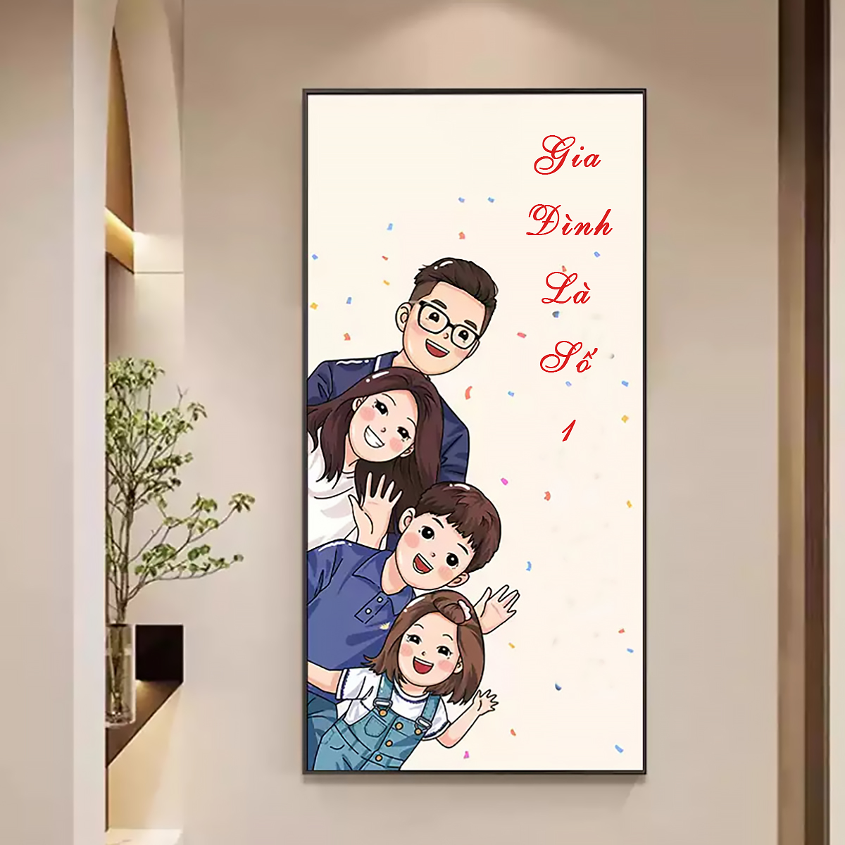 Tranh Vẽ Chibi Chuyển Thể Từ Ảnh Thật - Tranh Vẽ Theo Yêu Cầu, Lưu Giữ Kỷ Niệm Đẹp, Ý Nghĩa_thumbnail_8