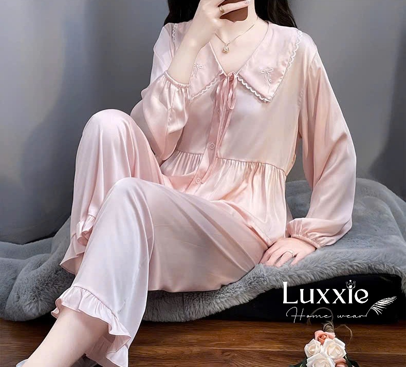 N89 Pijama lụa hồng babydoll_thumbnail_10