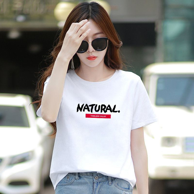 [Form Rộng] Áo thun nữ kiểu dáng rộng màu trắng - LOZA G0040_thumbnail_4