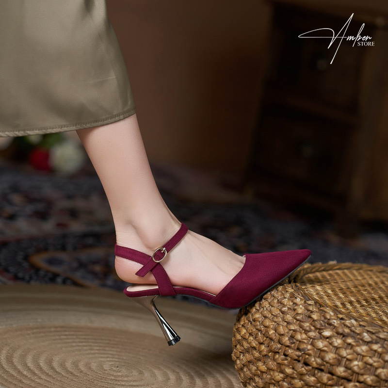 Giày Cao Gót Kiểu Thời Trang Bít Mũi -  CG01_thumbnail_2