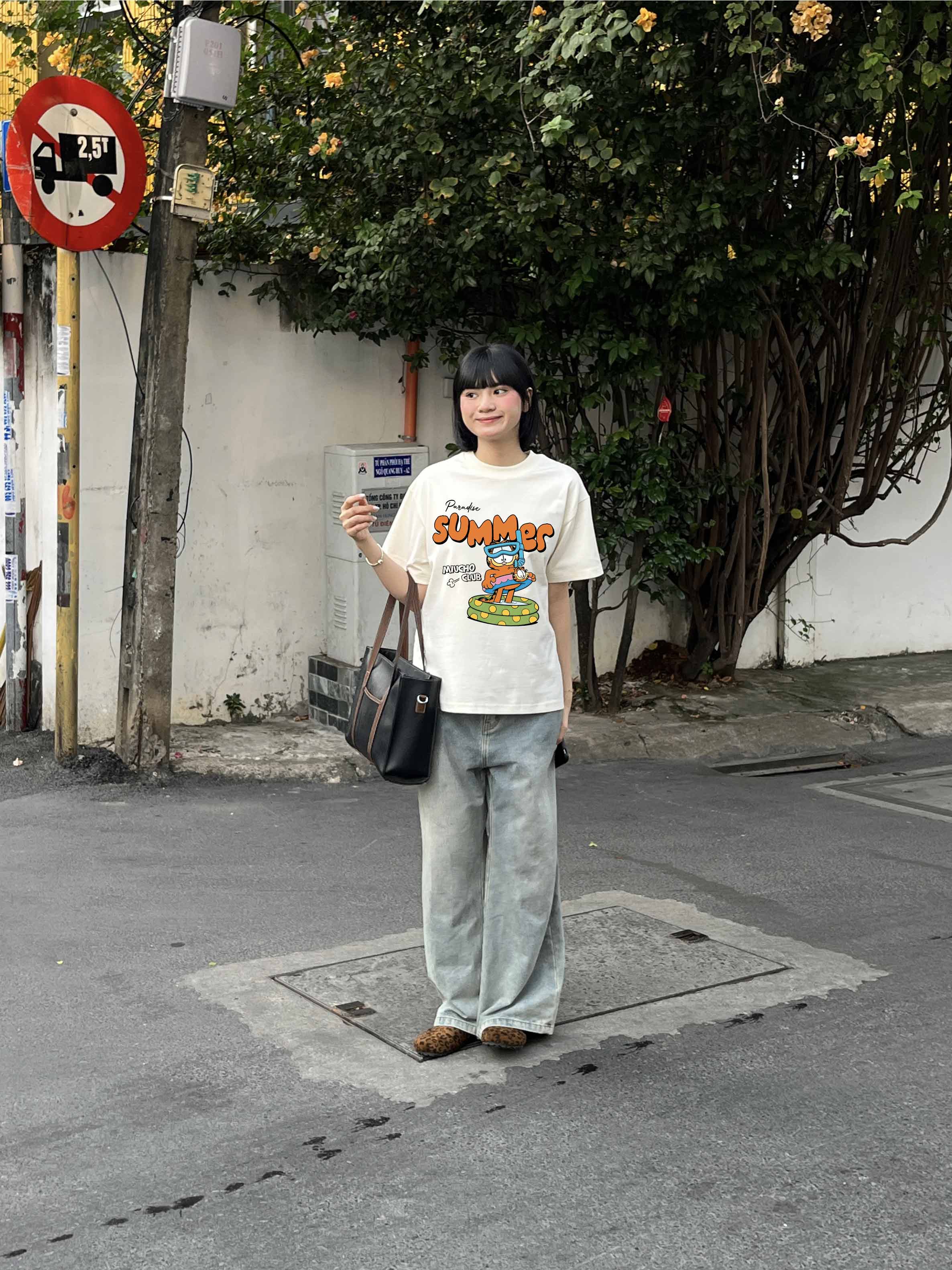 Áo thun boxy hè biển 2270 Miucho chất vải cotton 2 chiều cao cấp dày dặn đứng form in mix_thumbnail_4