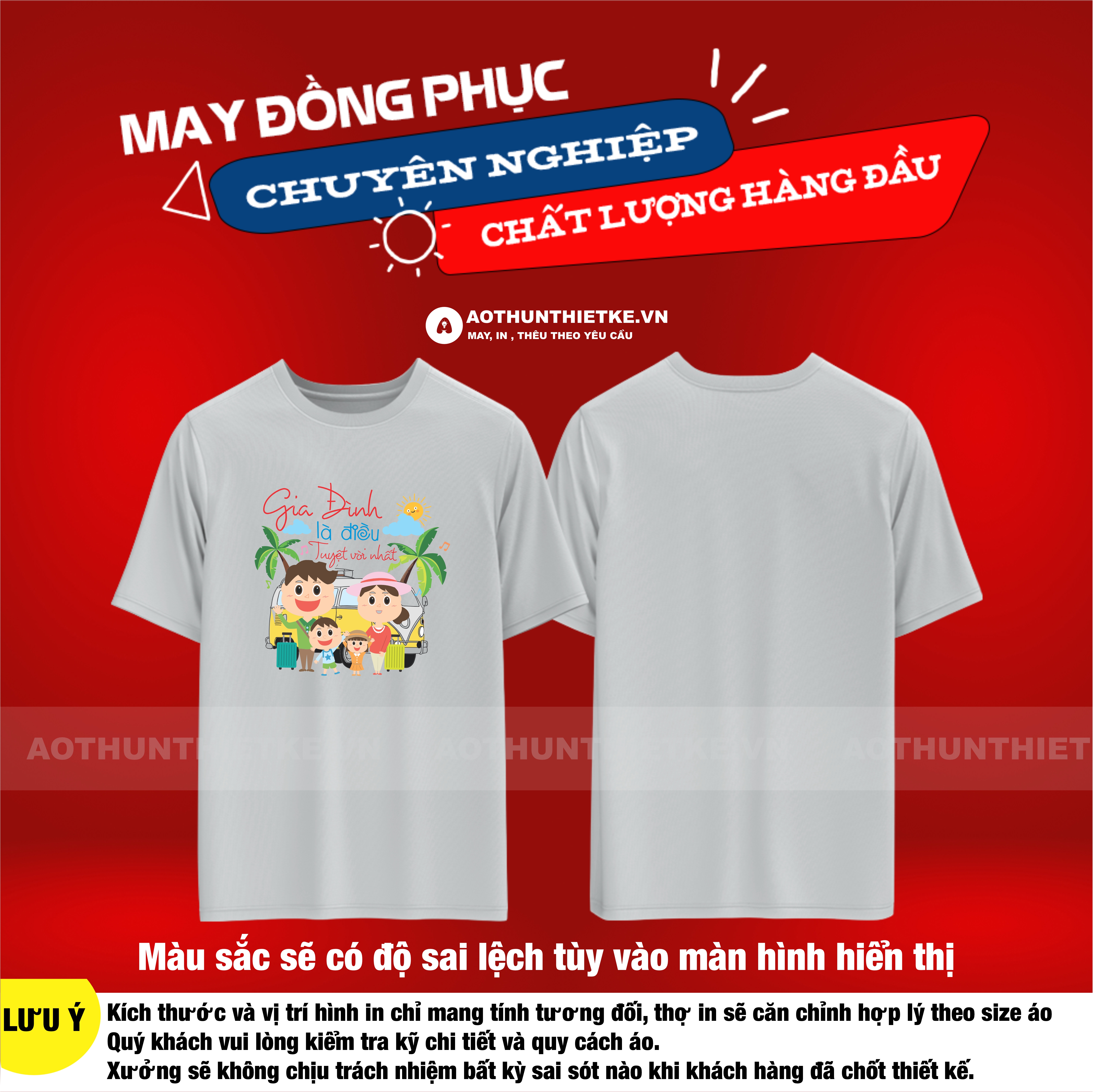 Áo Thun Đồng Phục Gia Đình Là Điều Tuyệt Vời Nhất ver2