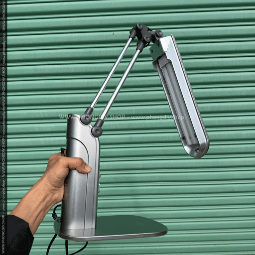 Đèn led để bàn xoay - gập đa hướng điện 220V-27W (hàng dùng lướt)_thumbnail_8