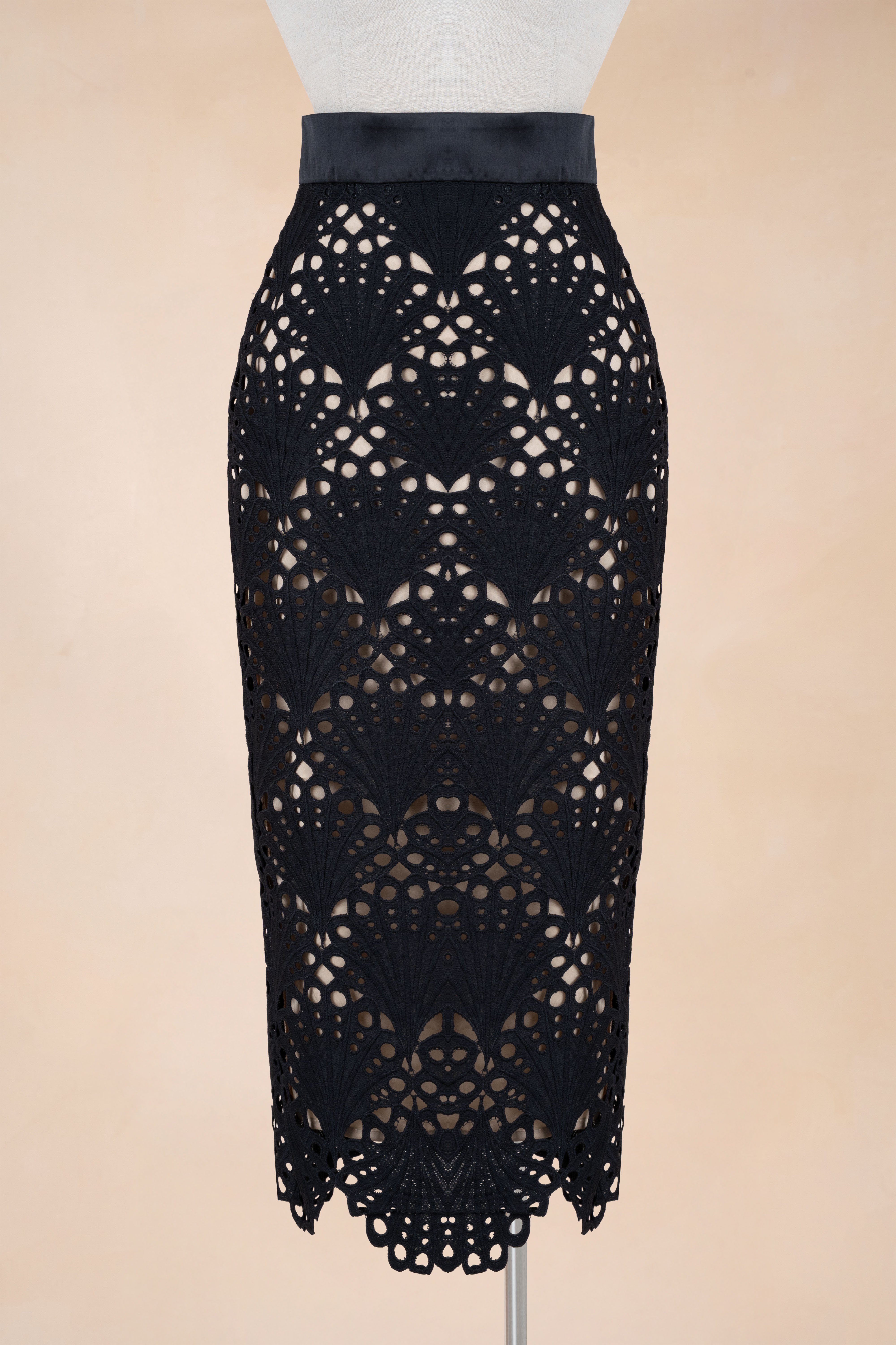 Chân Váy Bút Chì Phối Ren