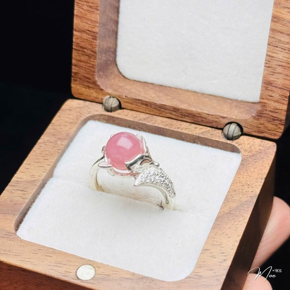 N168 - Nhẫn bạc hồ ly mix đá phong thủy các loại_thumbnail_3