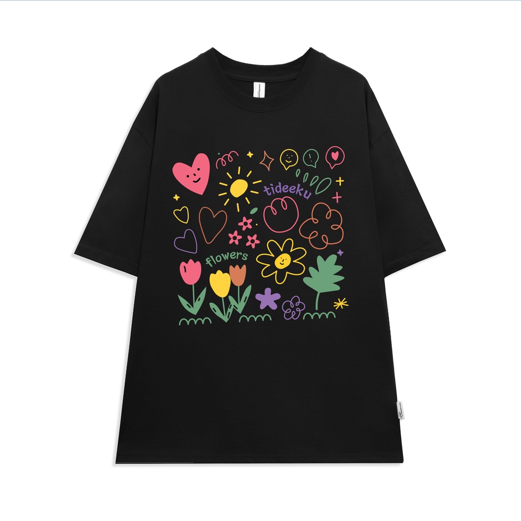 Áo thun trắng tay lỡ form rộng đẹp oversize chất vải cotton mềm mịn AT271 Miucho in graphic_thumbnail_0