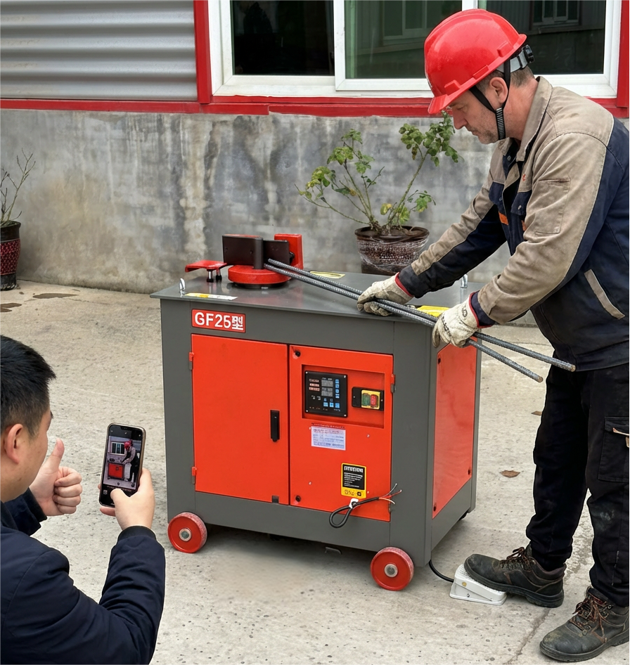  Máy Bẻ Đai GF20, GF25, GF32