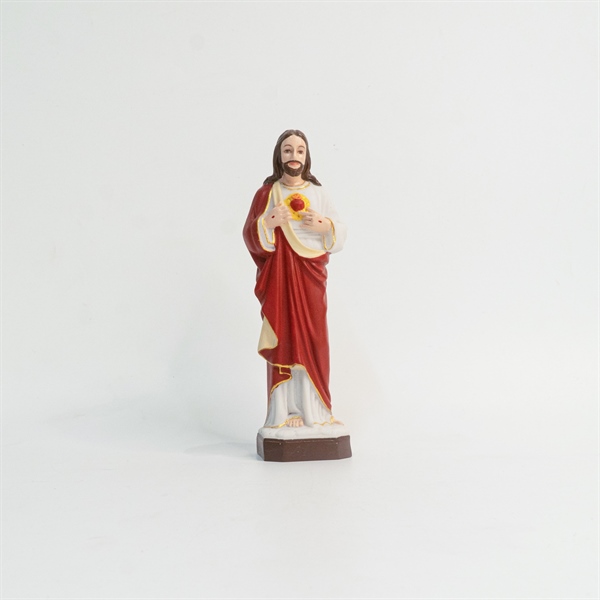Tượng sứ Chúa Thánh Tâm 12cm ✔_thumbnail_1