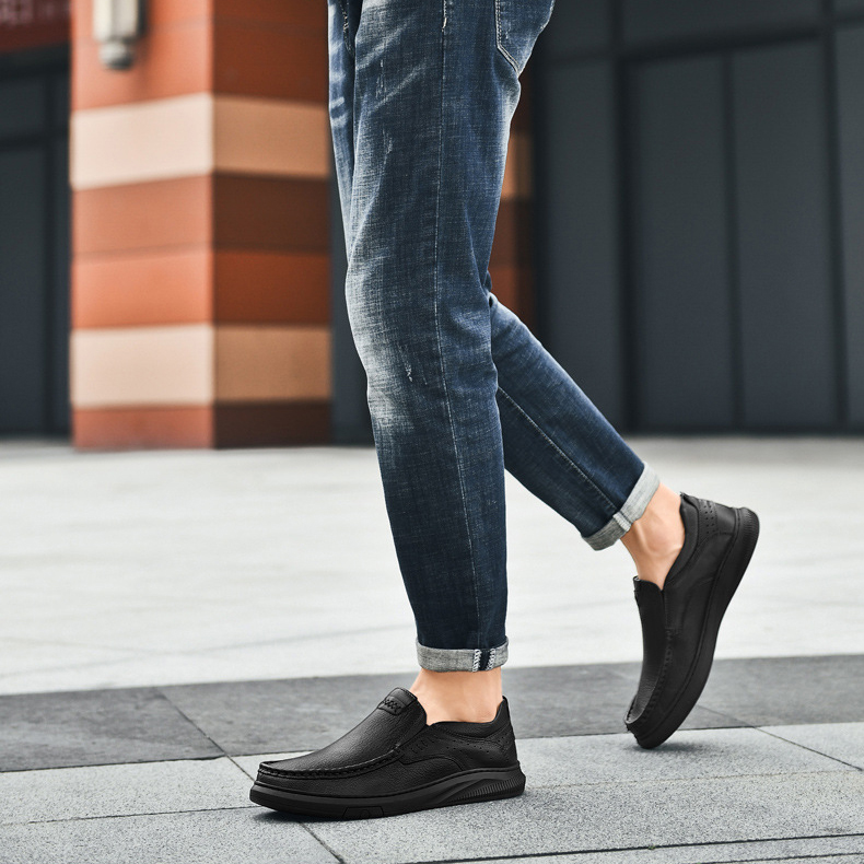 G43 Giày Lười Da Bò Cao Cấp_thumbnail_10