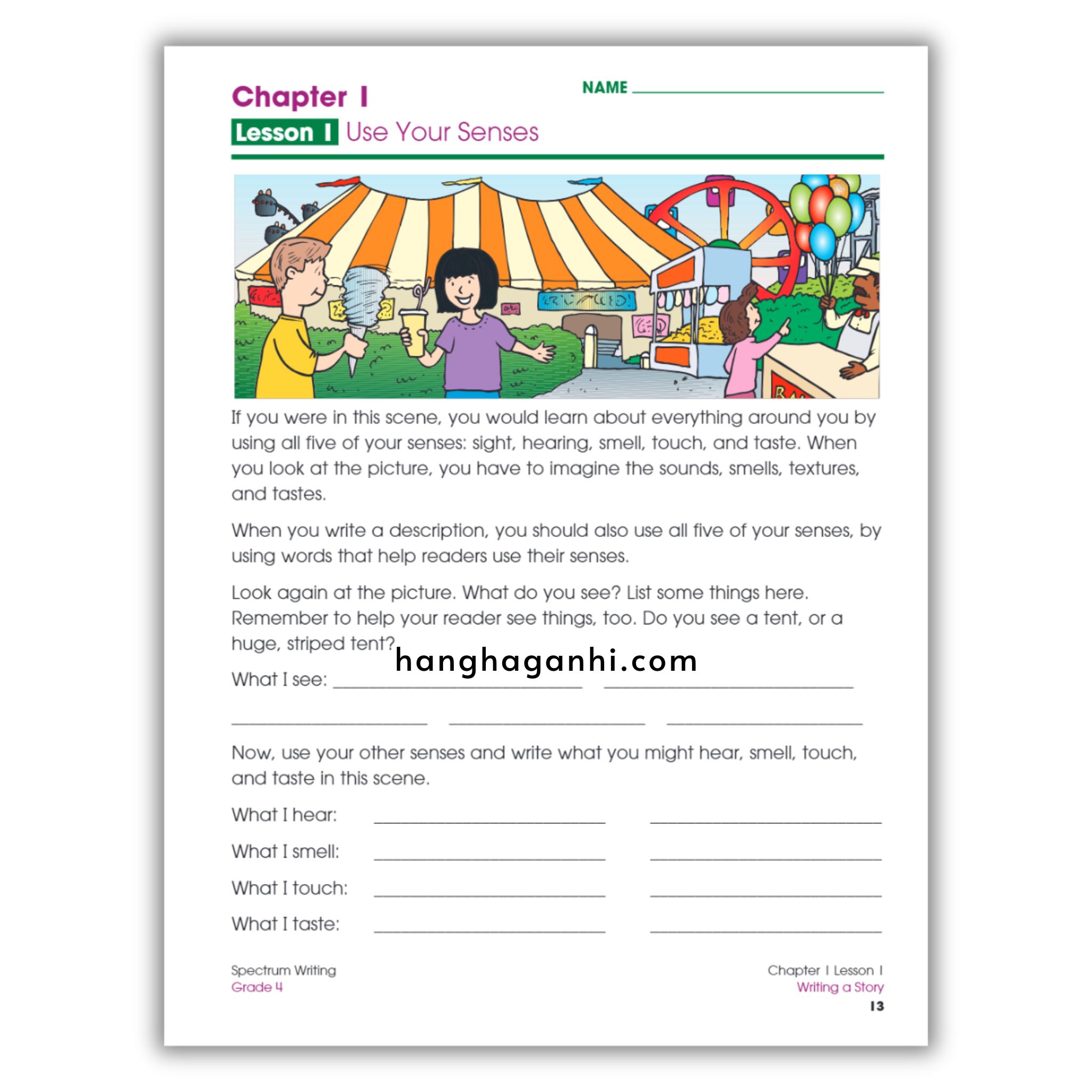 Sách Spectrum Writing Workbook Grade 4_thumbnail_4
