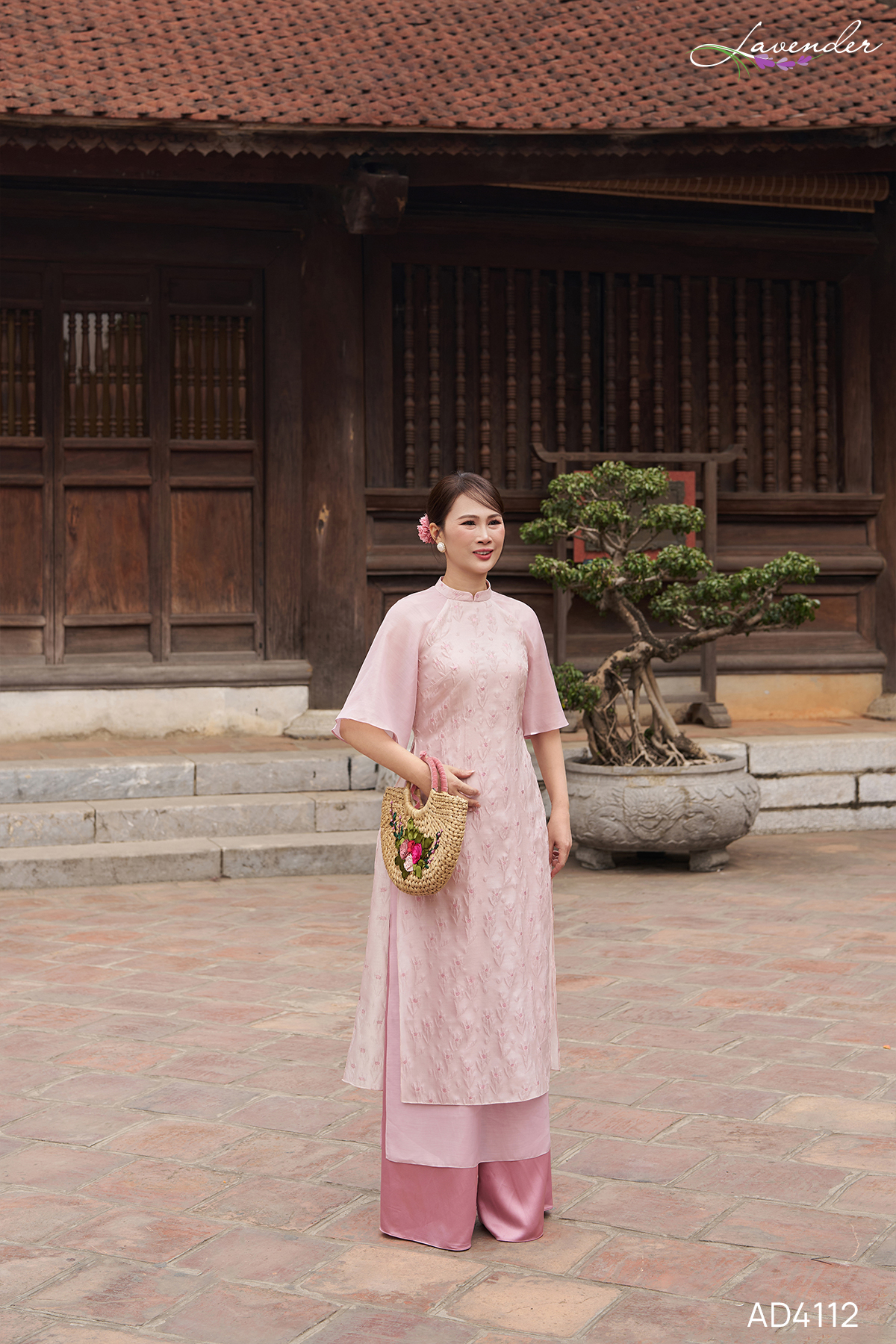 Áo dài nhung màu tím AD4112_thumbnail_3