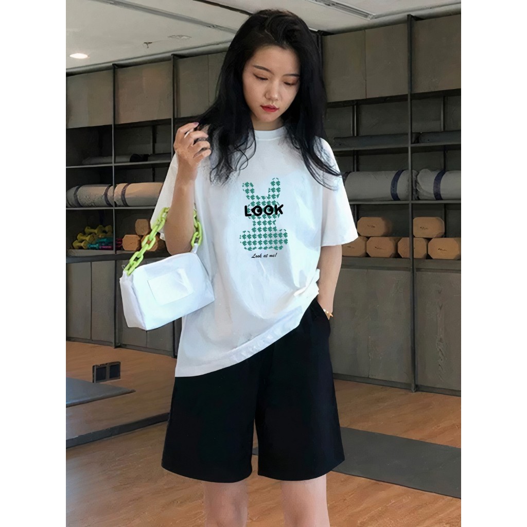 [Form rộng] Bộ đồ nữ cộc tay mùa hè - Set đồ thun nữ thời trang LOZA BP01_thumbnail_1