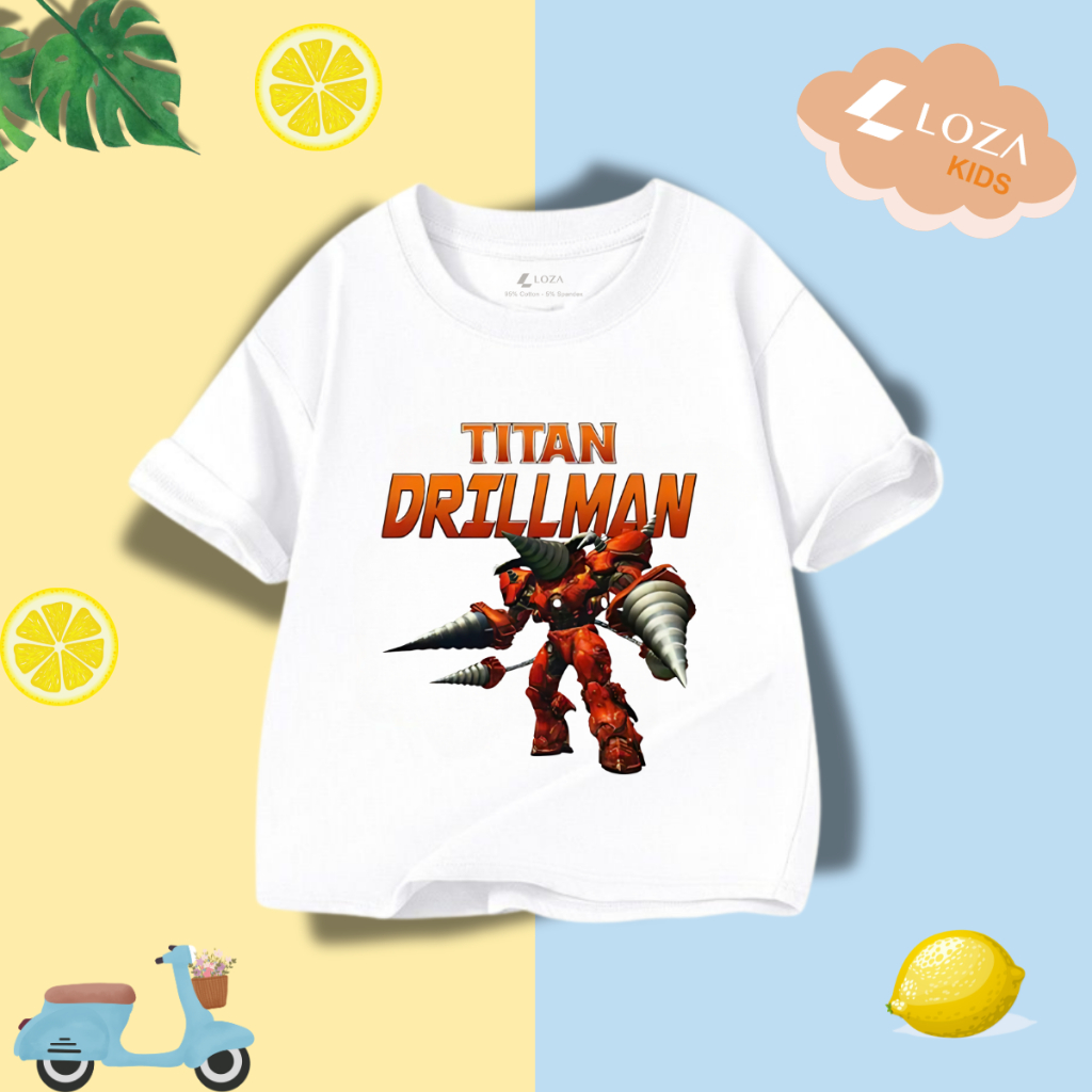 Áo thun bé trai in hình 'Skibidi' - Loza Kids  AT061_thumbnail_6