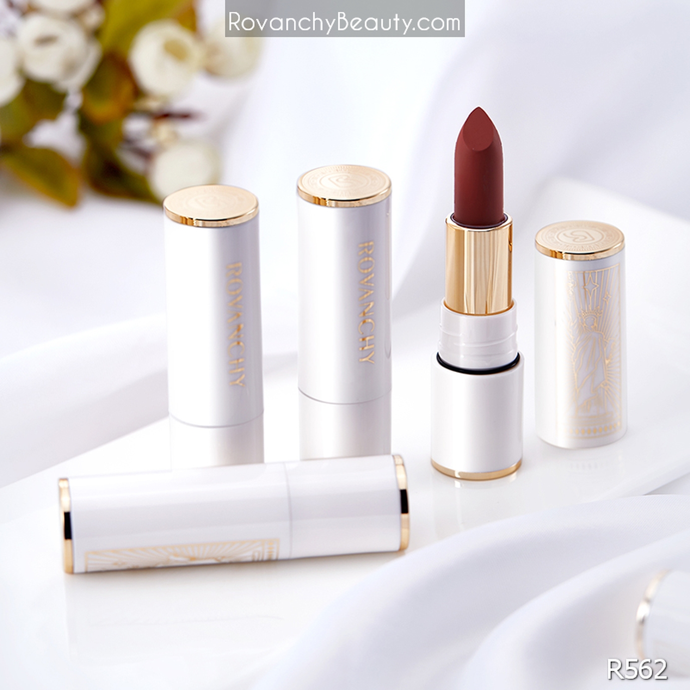 Son Lì Cao Cấp R562 ROVANCHY Không Trôi, Bền Màu, Lên Môi Mềm Mịn, Mẫu Mới 2025_thumbnail_15