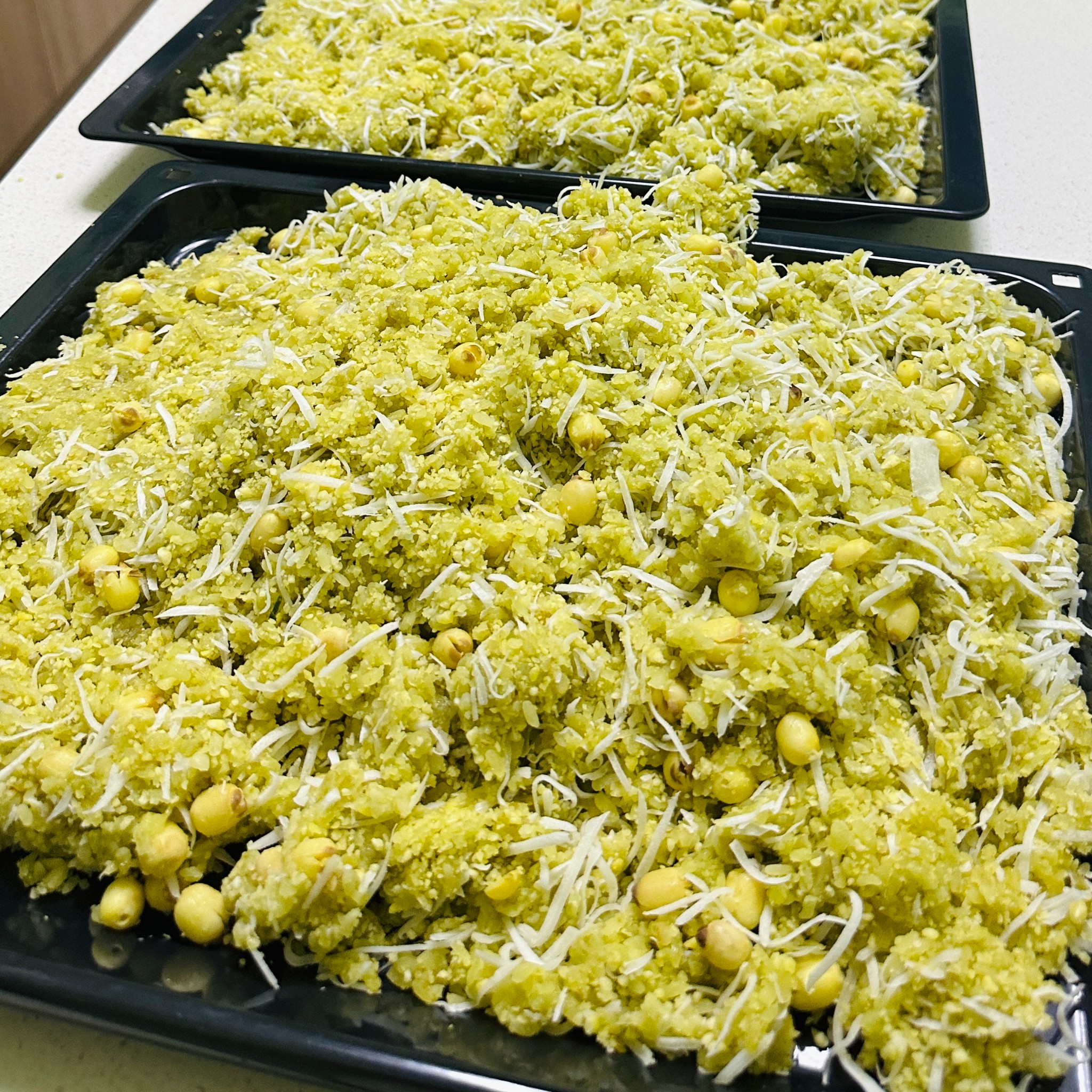 CÔNG THỨC XÔI CỐM SEN DỪA