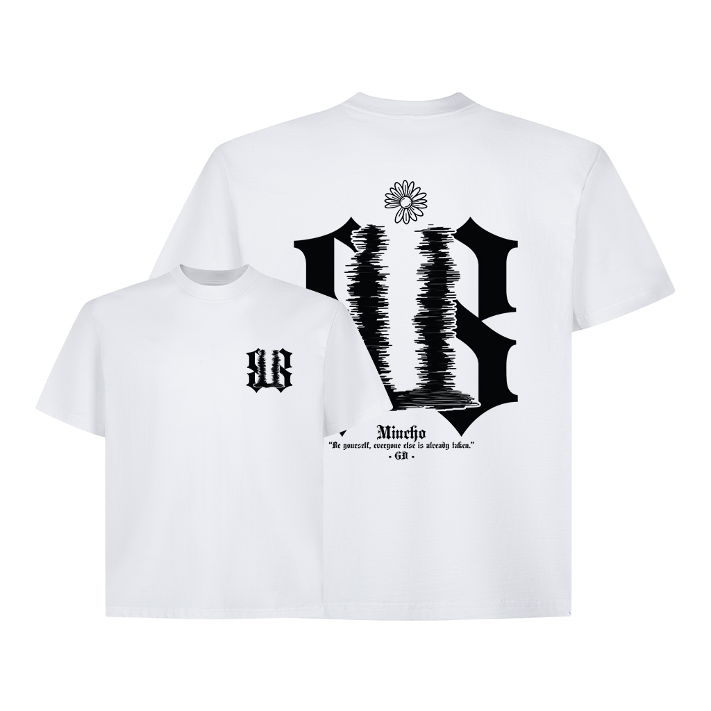 Áo phông boxy 2308 Miucho Club chất vải cotton 2 chiều cao cấp basic unisex in mix_thumbnail_7